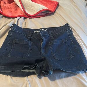 Universal Thread Women's Jean Shorts - Deep Indigo